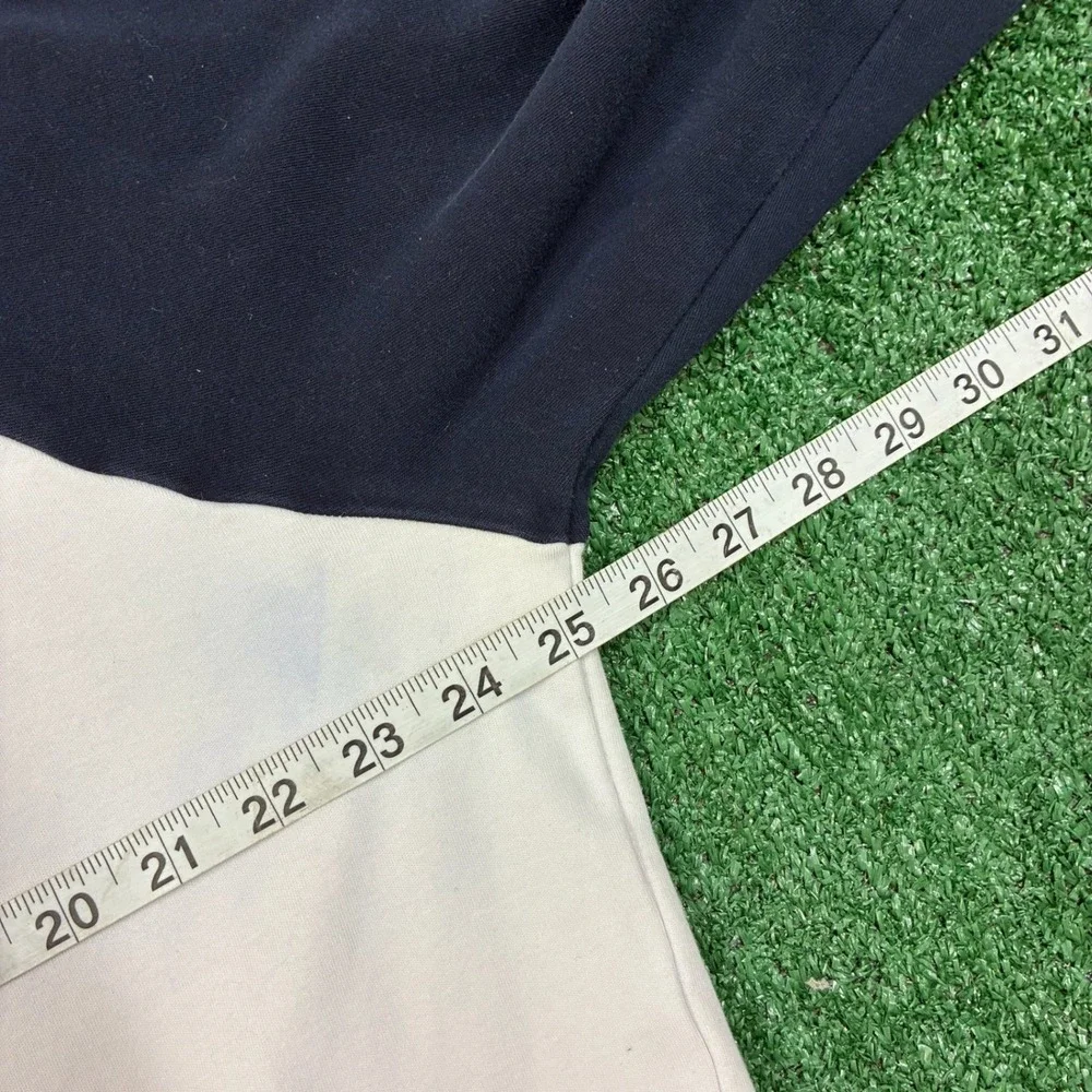 Y2K Polo Ralph Lauren Track Jacket Full Zip Colorblock Navy White Red XL